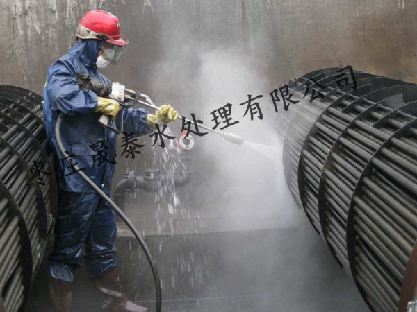 换热器壳层高压水清洗